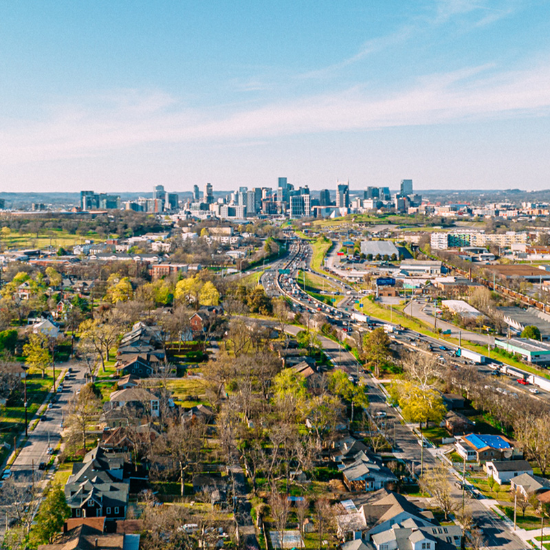 a view of a city